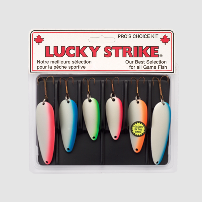 Lure Kit - Glow Devil Baits (6 Pack) - Lucky Strike Bait Works Ltd. Lucky  Strike Bait Works Ltd.