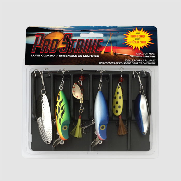 Lure Kit - Pro Strike Selection 6/pack Assorted Lures