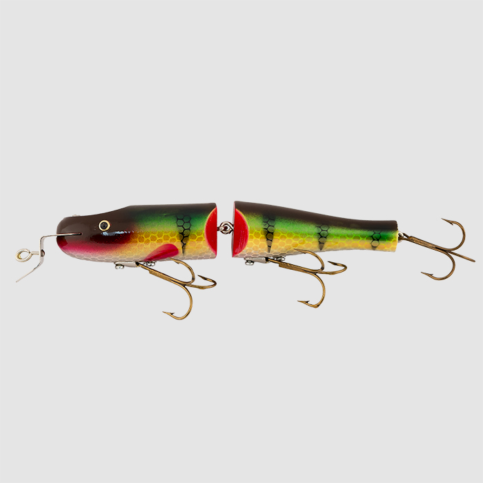 Wooden Plug - Jointed - Lucky Strike Bait Works Ltd. Lucky Strike Bait  Works Ltd.