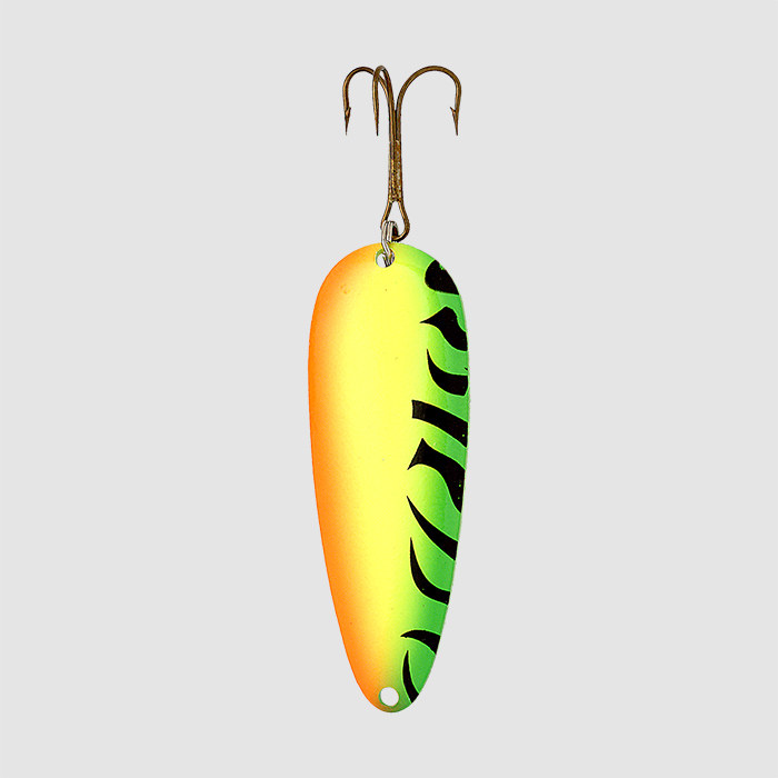 Pike Made in Canada and Salmon Lucky Strike Bait Works Rainbow Spoon Fishing Lure for Lake Trout 
